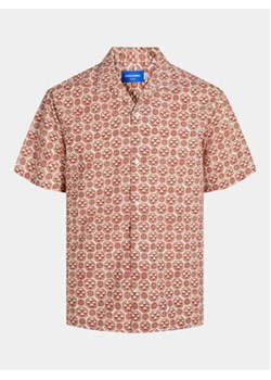 Jack&Jones Koszula Jorluke 12255206 Brązowy Relaxed Fit ze sklepu MODIVO w kategorii Koszule męskie - zdjęcie 172434168