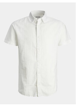 Jack&Jones Koszula Jjelinen 12248592 Biały Slim Fit ze sklepu MODIVO w kategorii Koszule męskie - zdjęcie 172434169