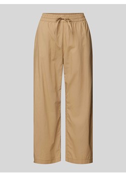 Spodnie typu paperbag o skróconym kroju regular fit ze sklepu Peek&Cloppenburg  w kategorii Spodnie damskie - zdjęcie 172435327