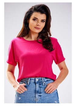 Awama Koszulka w kolorze różowym ze sklepu Limango Polska w kategorii Bluzki damskie - zdjęcie 172435796