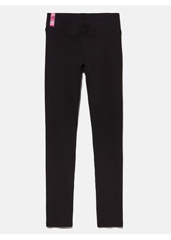Sisley Legginsy w kolorze czarnym ze sklepu Limango Polska w kategorii Spodnie dziewczęce - zdjęcie 172436126