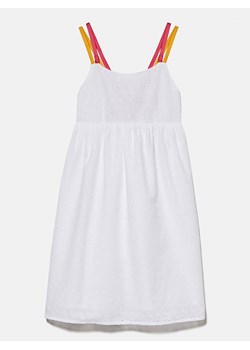 Sisley Sukienka w kolorze białym ze sklepu Limango Polska w kategorii Sukienki dziewczęce - zdjęcie 172436165