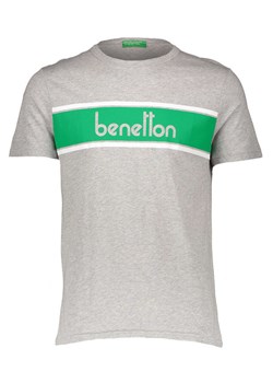 Benetton Koszulka w kolorze szaro-zielonym ze sklepu Limango Polska w kategorii T-shirty męskie - zdjęcie 172436349