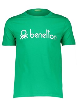 Benetton Koszulka w kolorze zielonym ze sklepu Limango Polska w kategorii T-shirty męskie - zdjęcie 172436355