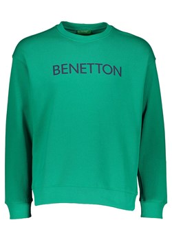 Benetton Bluza w kolorze zielonym ze sklepu Limango Polska w kategorii Bluzy męskie - zdjęcie 172436367