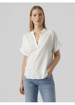 Vero Moda Bluzka w kolorze białym ze sklepu Limango Polska w kategorii Bluzki damskie - zdjęcie 172436617