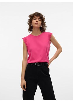 Vero Moda Koszulka w kolorze różowym ze sklepu Limango Polska w kategorii Bluzki damskie - zdjęcie 172437266