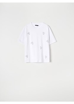 Sinsay - Koszulka - biały ze sklepu Sinsay w kategorii Bluzki damskie - zdjęcie 172438035