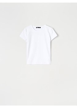 Sinsay - Koszulka - kremowy ze sklepu Sinsay w kategorii Bluzki damskie - zdjęcie 172438037