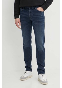 Joop! jeansy męskie kolor granatowy 30034558 ze sklepu ANSWEAR.com w kategorii Jeansy męskie - zdjęcie 172438385