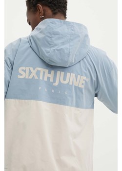 Sixth June kurtka męska kolor niebieski przejściowa ze sklepu ANSWEAR.com w kategorii Kurtki męskie - zdjęcie 172438747