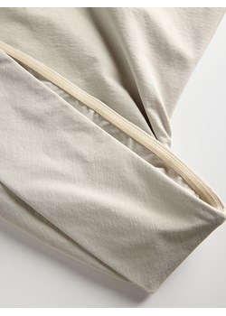 Reserved - Asymetryczny top z drapowaniem - jasnozielony ze sklepu Reserved w kategorii Bluzki damskie - zdjęcie 172440336