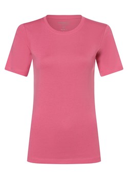 brookshire T-shirt damski Kobiety Bawełna wyrazisty róż jednolity ze sklepu vangraaf w kategorii Bluzki damskie - zdjęcie 172440559