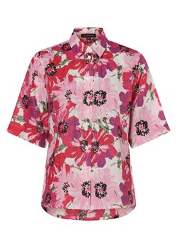 Franco Callegari Lniana bluzka damska Kobiety len wyrazisty róż wzorzysty ze sklepu vangraaf w kategorii Bluzki damskie - zdjęcie 172440596