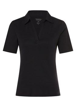 brookshire Damska koszulka polo Kobiety Dżersej granatowy jednolity ze sklepu vangraaf w kategorii Bluzki damskie - zdjęcie 172440628