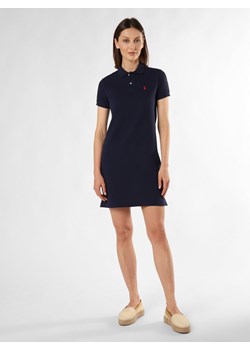 Polo Ralph Lauren Sukienka damska Kobiety Bawełna granatowy jednolity ze sklepu vangraaf w kategorii Sukienki - zdjęcie 172440649