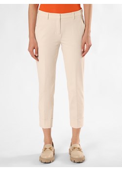 Cambio Spodnie Kobiety écru jednolity ze sklepu vangraaf w kategorii Spodnie damskie - zdjęcie 172440718