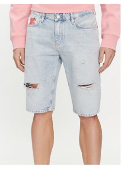 Tommy Jeans Szorty jeansowe Ryan DM0DM18804 Błękitny Slim Fit ze sklepu MODIVO w kategorii Spodenki męskie - zdjęcie 172442516