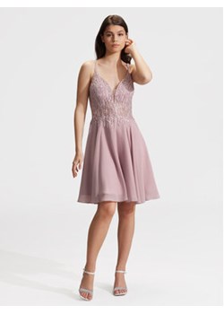 Hey Kyla Sukienka koktajlowa 5AG003HK Różowy Regular Fit ze sklepu MODIVO w kategorii Sukienki - zdjęcie 172442637