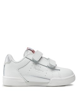 Pepe Jeans Sneakersy Lambert Classic Girl PGS30531 Biały ze sklepu MODIVO w kategorii Trampki dziecięce - zdjęcie 172442707