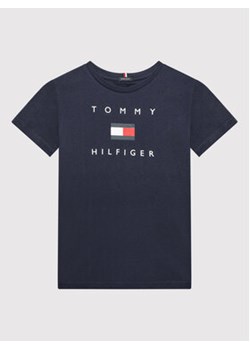 Tommy Hilfiger T-Shirt KB0KB07286 Granatowy Regular Fit ze sklepu MODIVO w kategorii T-shirty chłopięce - zdjęcie 172442758