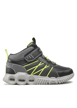 Sneakersy Geox J Wroom B. A J26GAA 0FUCE C0802 D Black/Lime ze sklepu eobuwie.pl w kategorii Buty sportowe dziecięce - zdjęcie 172444158