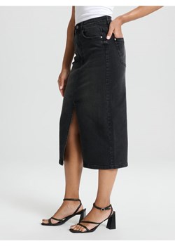 Sinsay - Spódnica midi - szary ze sklepu Sinsay w kategorii Spódnice - zdjęcie 172445125