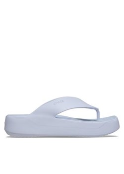 Crocs Japonki Gataway Platform Flip 209410 Błękitny ze sklepu MODIVO w kategorii Klapki damskie - zdjęcie 172447625