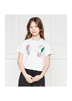 Guess T-shirt | Regular Fit ze sklepu Gomez Fashion Store w kategorii Bluzki dziewczęce - zdjęcie 172448526