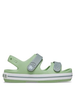 Crocs Sandały Crocband Cruiser Sandal T Kids 209424 Zielony ze sklepu MODIVO w kategorii Sandały dziecięce - zdjęcie 172449788