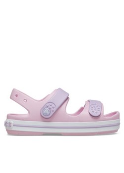 Crocs Sandały Crocband Cruiser Sandal T Kids 209424 Różowy ze sklepu MODIVO w kategorii Sandały dziecięce - zdjęcie 172449949