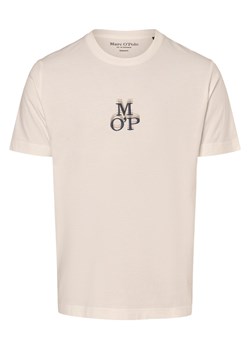 Marc O'Polo Koszulka męska Mężczyźni Bawełna écru jednolity ze sklepu vangraaf w kategorii T-shirty męskie - zdjęcie 172450247