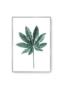 Plakat Leaf  Emerald Green ze sklepu dekoria.pl w kategorii Obrazy - zdjęcie 172474176