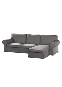 Pokrowiec na sofę Ektorp 2-osobową i leżankę ze sklepu dekoria.pl w kategorii Pokrowce na kanapy i fotele - zdjęcie 172480645