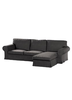 Pokrowiec na sofę Ektorp 2-osobową i leżankę ze sklepu dekoria.pl w kategorii Pokrowce na kanapy i fotele - zdjęcie 172480666