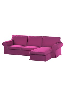 Pokrowiec na sofę Ektorp 2-osobową i leżankę ze sklepu dekoria.pl w kategorii Pokrowce na kanapy i fotele - zdjęcie 172480675
