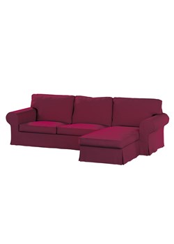 Pokrowiec na sofę Ektorp 2-osobową i leżankę ze sklepu dekoria.pl w kategorii Pokrowce na kanapy i fotele - zdjęcie 172480678
