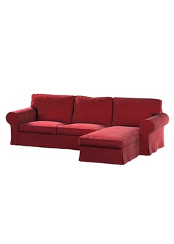 Pokrowiec na sofę Ektorp 2-osobową i leżankę ze sklepu dekoria.pl w kategorii Pokrowce na kanapy i fotele - zdjęcie 172480705