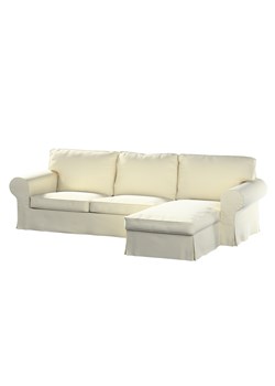 Pokrowiec na sofę Ektorp 2-osobową i leżankę ze sklepu dekoria.pl w kategorii Pokrowce na kanapy i fotele - zdjęcie 172480717