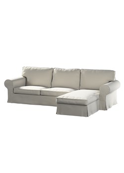 Pokrowiec na sofę Ektorp 2-osobową i leżankę ze sklepu dekoria.pl w kategorii Pokrowce na kanapy i fotele - zdjęcie 172480786