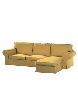 Pokrowiec na sofę Ektorp 2-osobową i leżankę ze sklepu dekoria.pl w kategorii Pokrowce na kanapy i fotele - zdjęcie 172480858