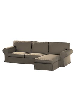 Pokrowiec na sofę Ektorp 2-osobową i leżankę ze sklepu dekoria.pl w kategorii Pokrowce na kanapy i fotele - zdjęcie 172480867