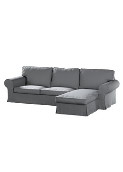 Pokrowiec na sofę Ektorp 2-osobową i leżankę ze sklepu dekoria.pl w kategorii Pokrowce na kanapy i fotele - zdjęcie 172480906