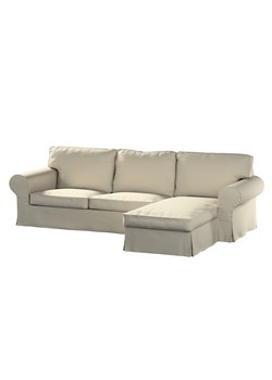 Pokrowiec na sofę Ektorp 2-osobową i leżankę ze sklepu dekoria.pl w kategorii Pokrowce na kanapy i fotele - zdjęcie 172480945