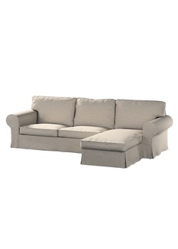 Pokrowiec na sofę Ektorp 2-osobową i leżankę ze sklepu dekoria.pl w kategorii Pokrowce na kanapy i fotele - zdjęcie 172480996