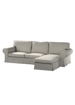 Pokrowiec na sofę Ektorp 2-osobową i leżankę ze sklepu dekoria.pl w kategorii Pokrowce na kanapy i fotele - zdjęcie 172481008