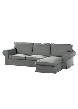 Pokrowiec na sofę Ektorp 2-osobową i leżankę ze sklepu dekoria.pl w kategorii Pokrowce na kanapy i fotele - zdjęcie 172481026