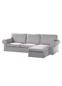 Pokrowiec na sofę Ektorp 2-osobową i leżankę ze sklepu dekoria.pl w kategorii Pokrowce na kanapy i fotele - zdjęcie 172481038