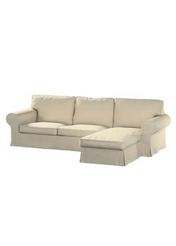 Pokrowiec na sofę Ektorp 2-osobową i leżankę ze sklepu dekoria.pl w kategorii Pokrowce na kanapy i fotele - zdjęcie 172481086