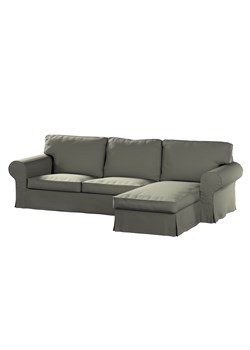 Pokrowiec na sofę Ektorp 2-osobową i leżankę ze sklepu dekoria.pl w kategorii Pokrowce na kanapy i fotele - zdjęcie 172481095
